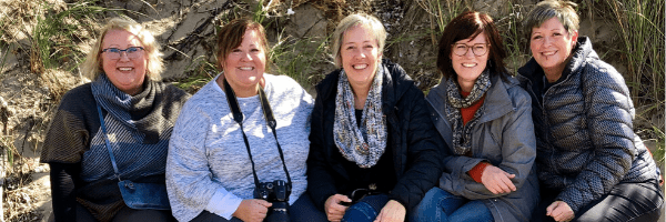 Featured image for “Sister Act: Sewing, Baking, &amp; Bonding for Melanoma”