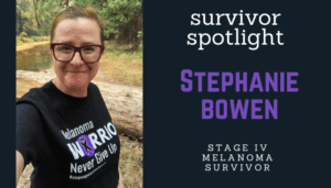 Imagen destacada para "Survivor Spotlight: Stephanie Bowen, superviviente de la fase IV"