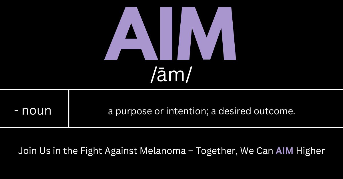 “希望、目标和进步：与 AIM 一起开展黑色素瘤宣传月”的特色图片