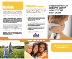Skin Exam Tri-Fold
